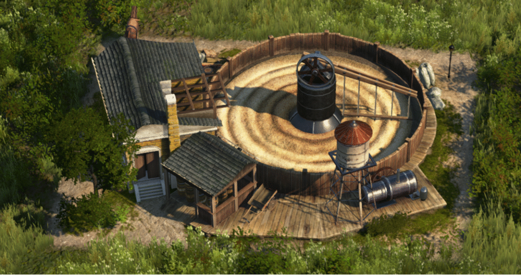 Malthouse in Anno 1800