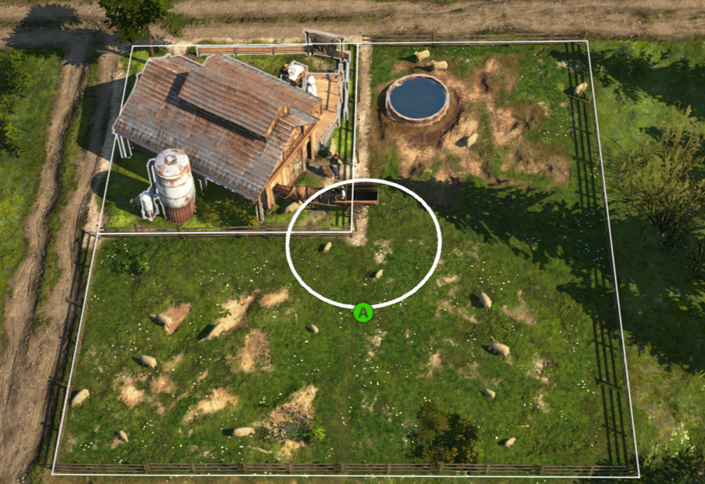 Sheep Farm in Anno 1800