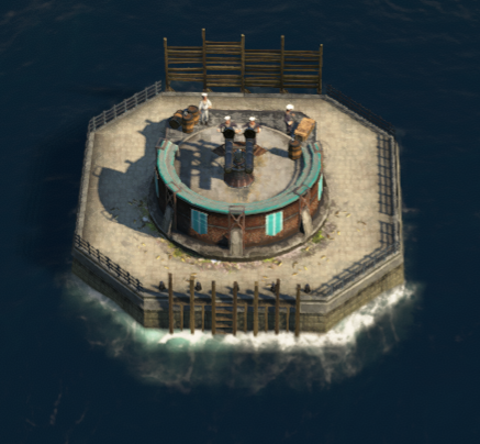 Mounted Gun in Anno 1800