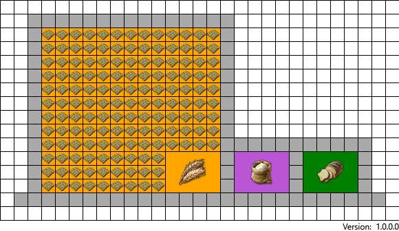 Flour mill in Anno 1800 simple layout
