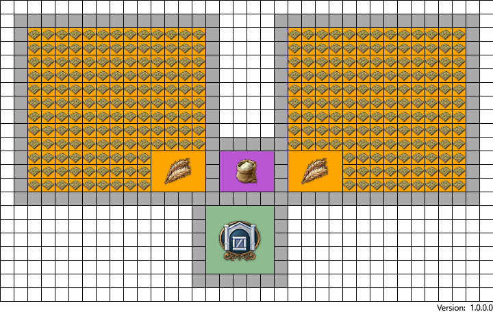 Flour mill in Anno 1800 basic layout