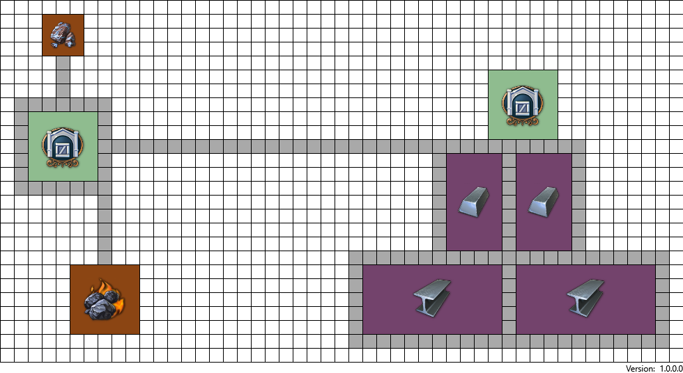 Iron mine in Anno 1800 complex layout
