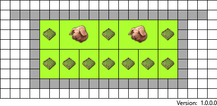 Pig farm in Anno 1800 double layout