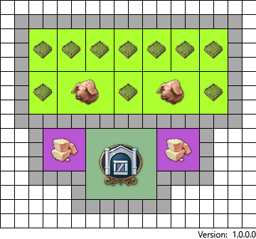 Rendering works in Anno 1800 double layout