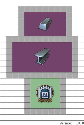 Steelworks in Anno 1800 simple layout